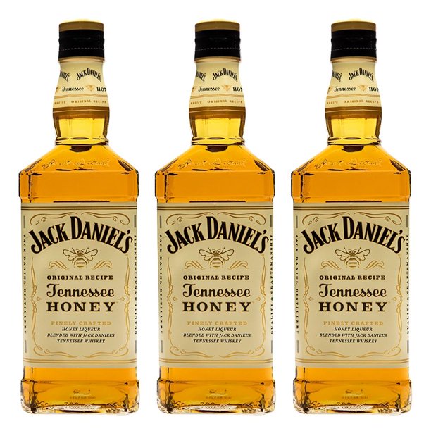 Paquete 3 Botellas Whisky Jack Daniel's Honey 700 ml | Bodega Aurrera en  línea