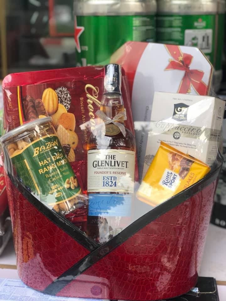 GIỎ QUÀ TẾT 2025 - GLENLIVET FOUNDER