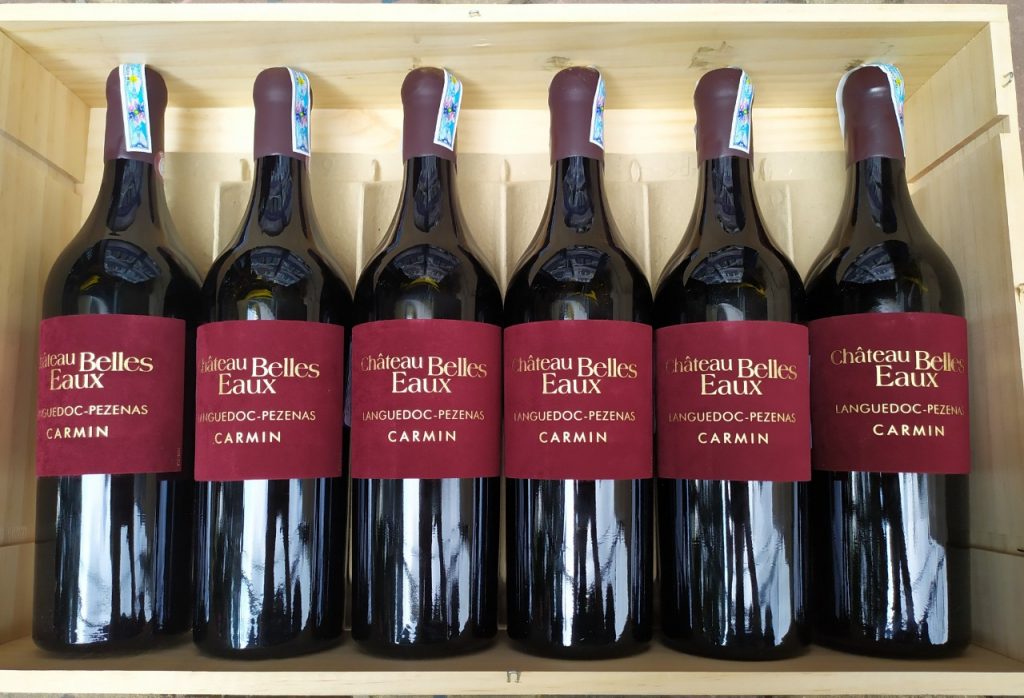 Vang Carmin Chateau Belles Eaux