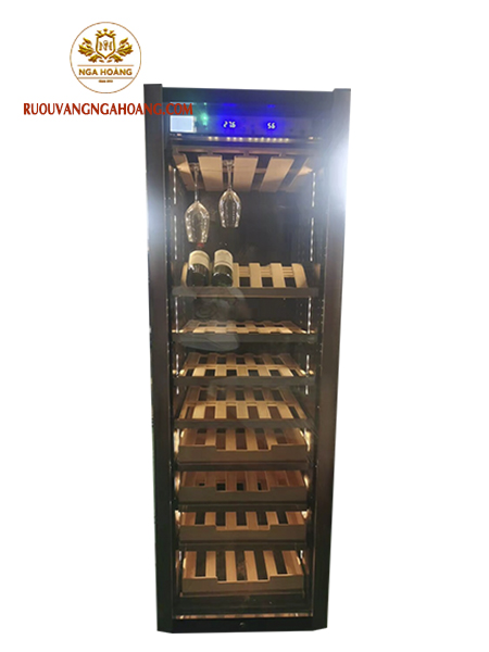 TỦ BẢO QUẢN RƯỢU VANG - CIGAR 2 IN 1 GOLDEN FIRE GF-443