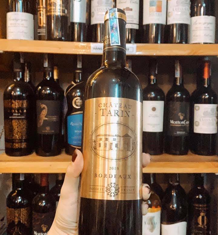RƯỢU VANG PHÁP CHÂTEAU TARIN BORDEAUX