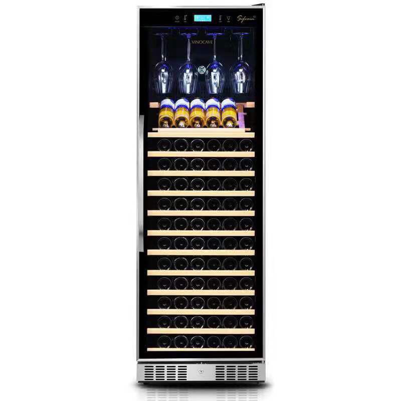 TỦ BẢO QUẢN RƯỢU VANG VINOCAVE 168 CHAI - 2 VÙNG NHIỆT ĐỘ