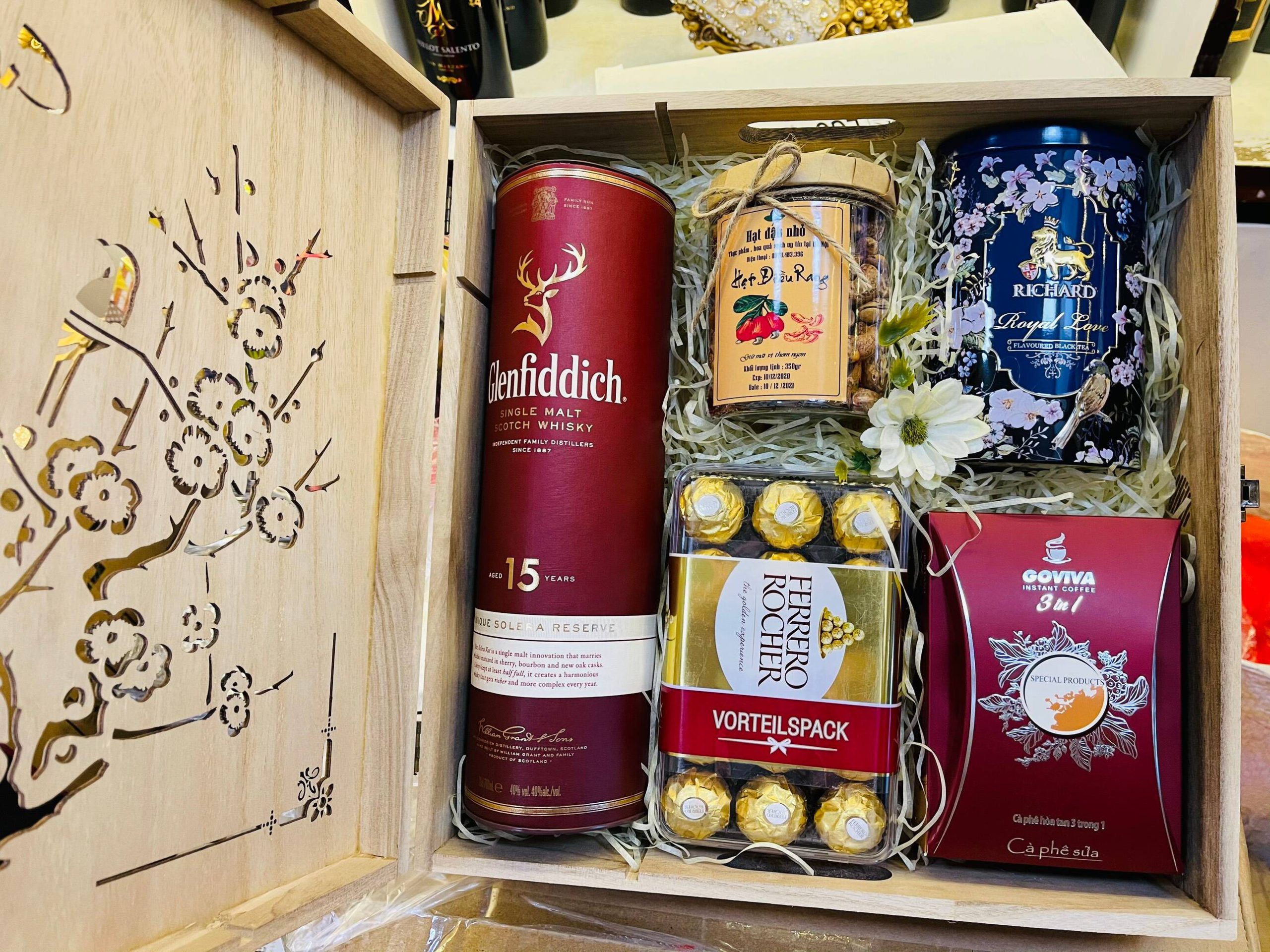 HỘP QUÀ TẾT 2025 - GLENFIDDICH 15