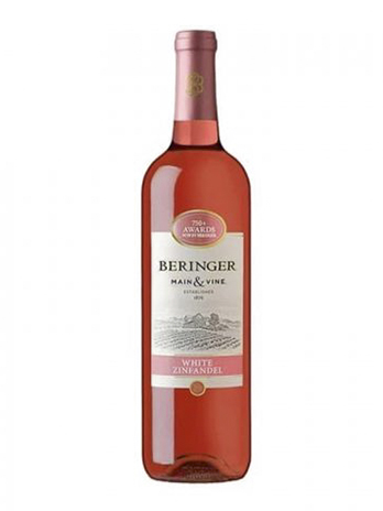 VANG HỒNG BERINGER MAIN & VINE WHITE ZINFANDEL