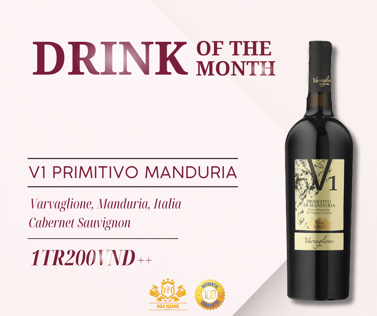 V1 PRIMITIVO DI MANDURIA