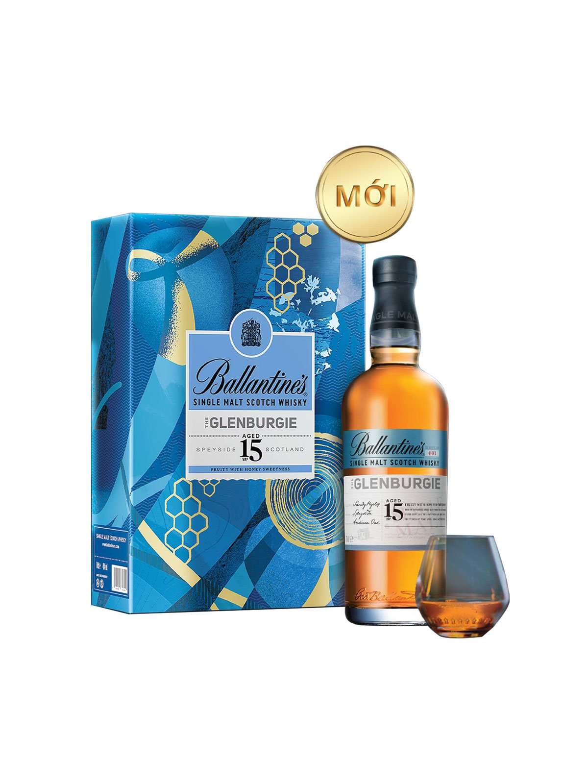 Ballantines 15 YO - Hộp Quà Tết 2023 - Malt & Co