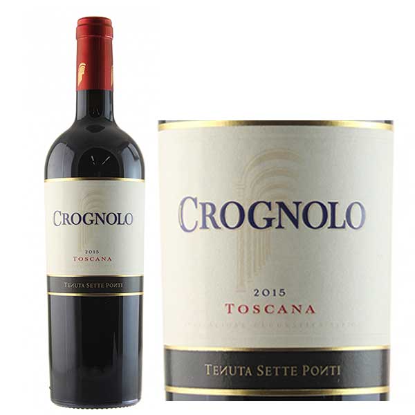 Rượu vang Ý Crognolo Toscana