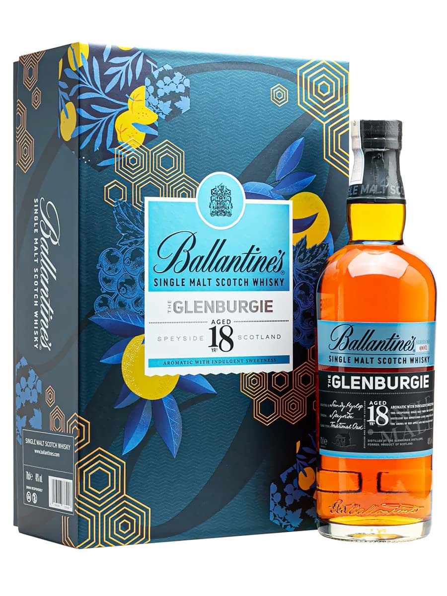 Ballantine's Glenburgie 18 - Set há»p quÃ  Táº¿t GiÃ¡p ThÃ¬n nÄm 2024 - SÃ nh RÆ°á»£u