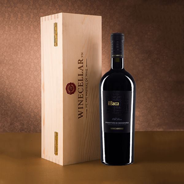 Hộp quà vang Il Bacca Primitivo