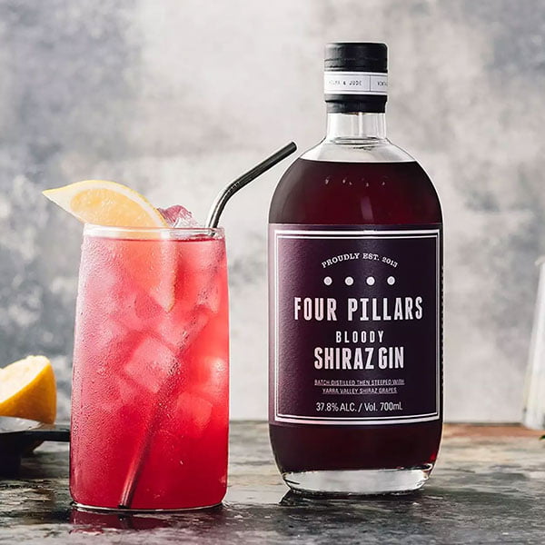 Rượu Four Pillars Bloody Shiraz Gin
