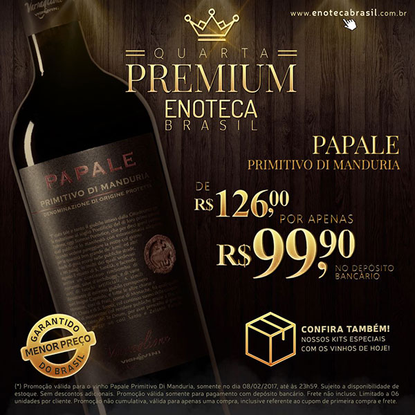 Rượu Vang Papale Primitivo