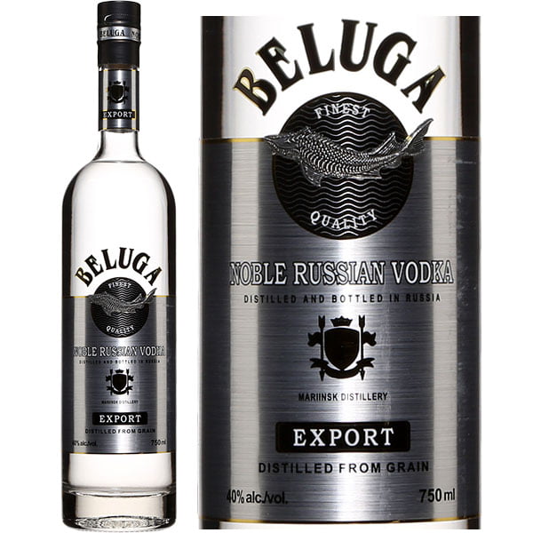 Rượu Vodka Beluga Noble Russian (700ml/40%) Giá Tốt