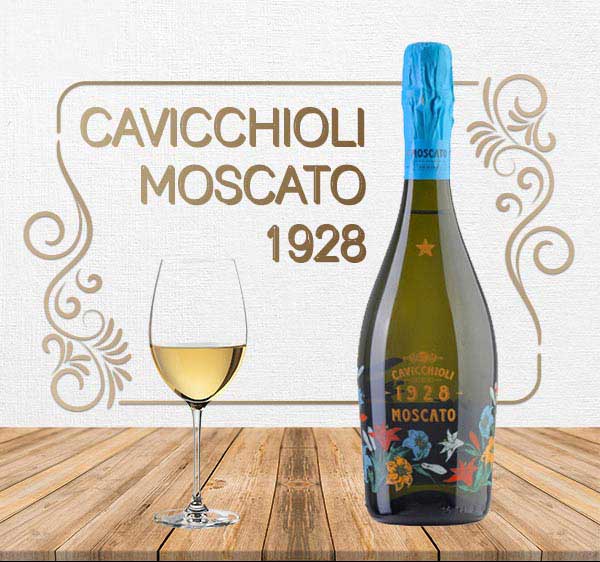 Vang Ý Cavicchioli Moscato 1928
