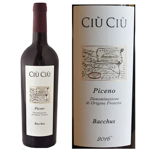 Vang Ciù Ciù Piceno Bacchus