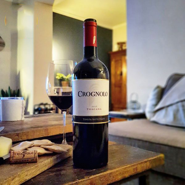 Rượu vang Ý Crognolo Toscana