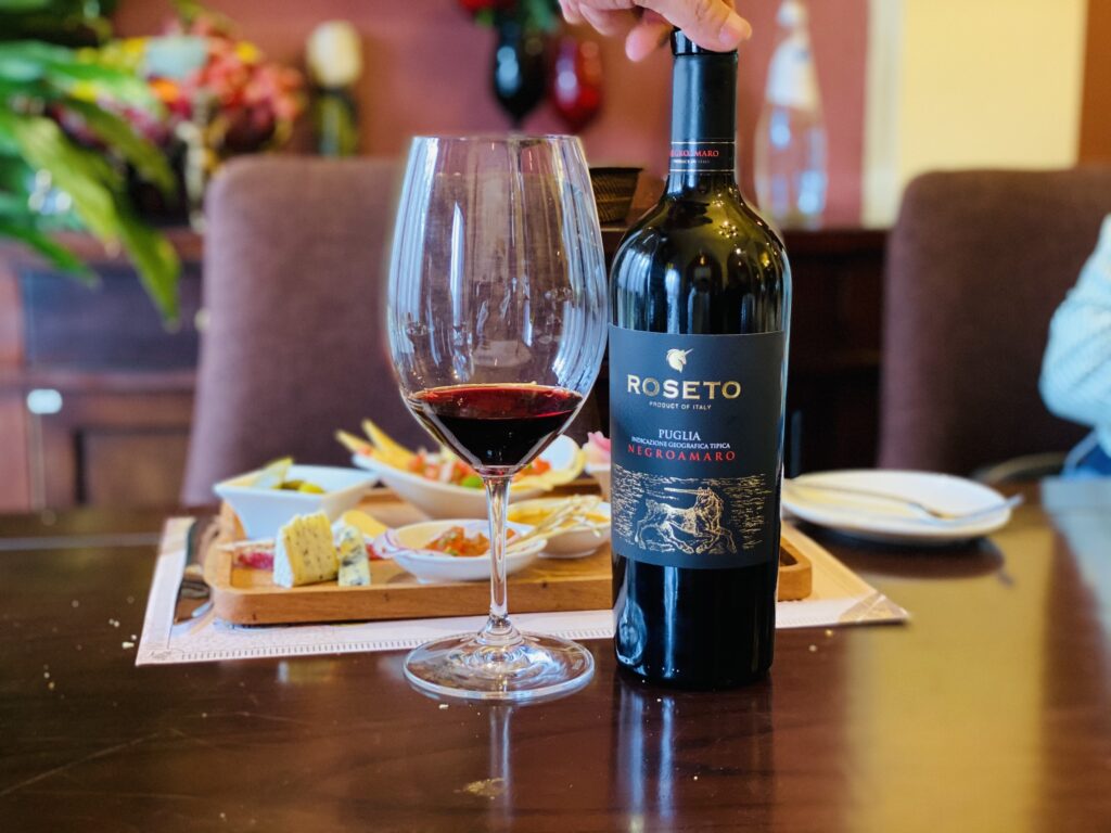 Vang Roseto Negroamaro 15%