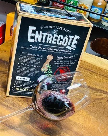 Vang bịch Entrecote