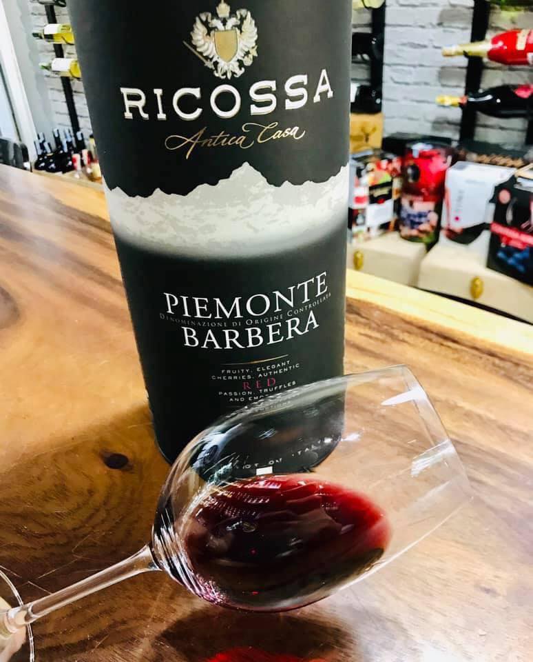 Vang bịch Ricossa Piemonte Barbera