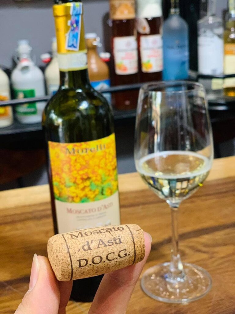 Vang ngọt Morelli Moscato D'asti