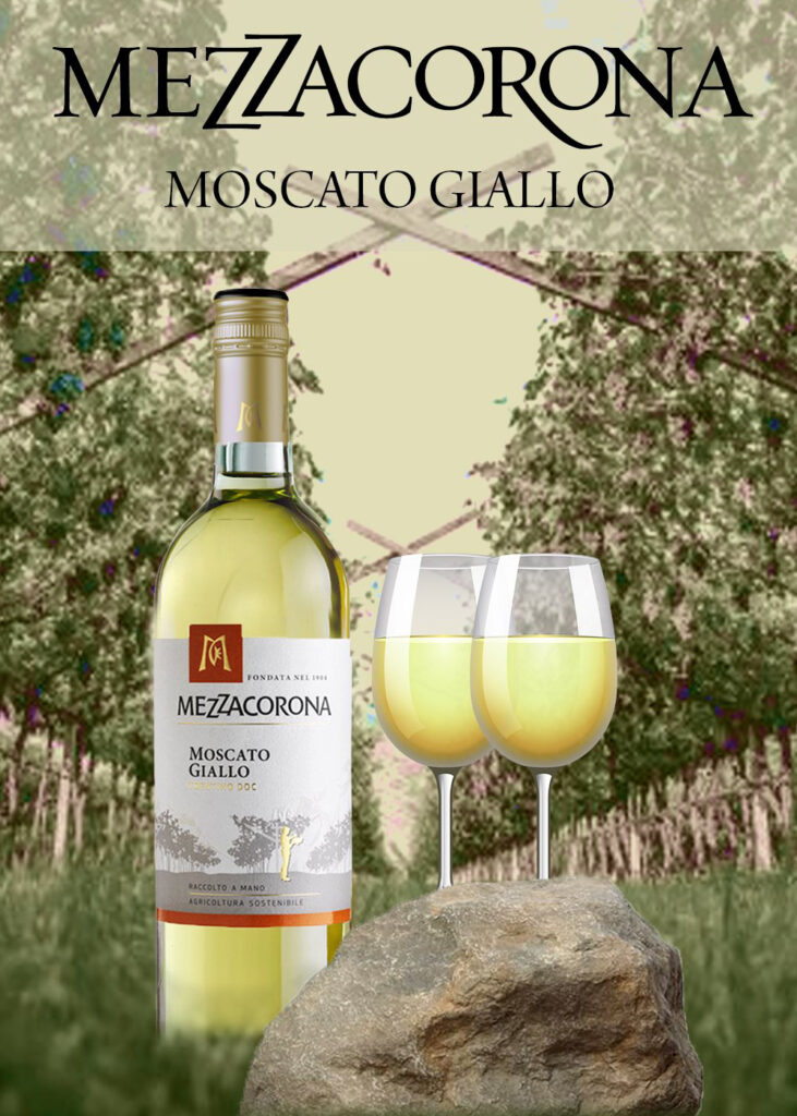 Vang Mezzacorona Moscato Giallo