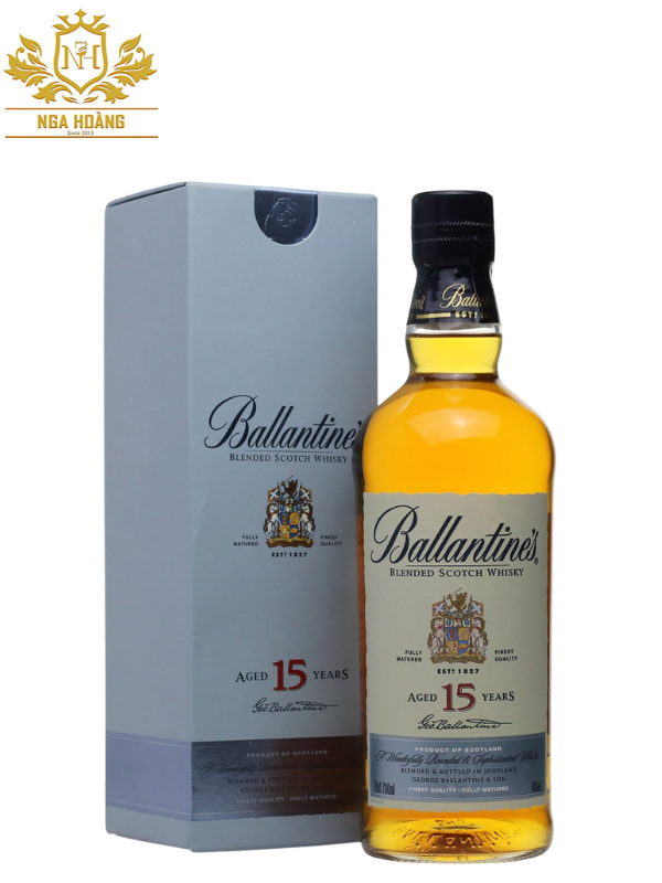 BALLANTINES 15 - RƯỢU WHISKY NHẬP KHẨU CAO CẤP