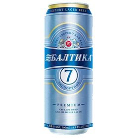 BIA NGA BALTIKA SỐ 7 - 5,4% LON 450ML