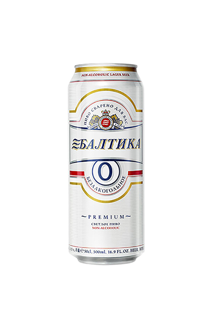BIA NGA PREMIUM LAGER - BIA CHAY BALTIKA 0% - LON 500ML