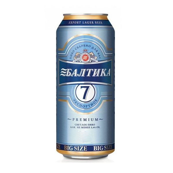 BIA NGA BALTIKA SỐ 7 - 5,4% LON 900ML