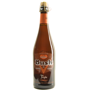 BIA BỈ BUSH AMBER TRIPLE 750ML