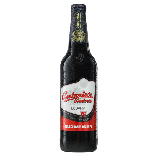 BIA TIỆP BUDWEISER BUDVAR DARK 4,7% - CHAI 330ML