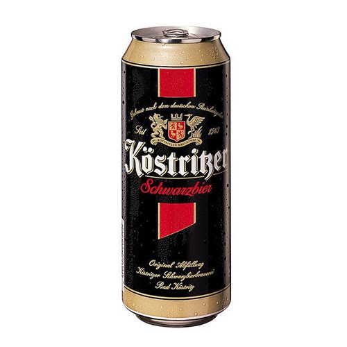 BIA ĐỨC KOSTRITZER SCHWARZBIER 4,8% - LON 500ML