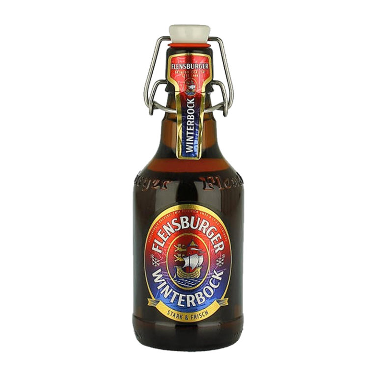 BIA ĐỨC FLENSBURGER WINTERBOCK 7% - CHAI SỨ 330ML