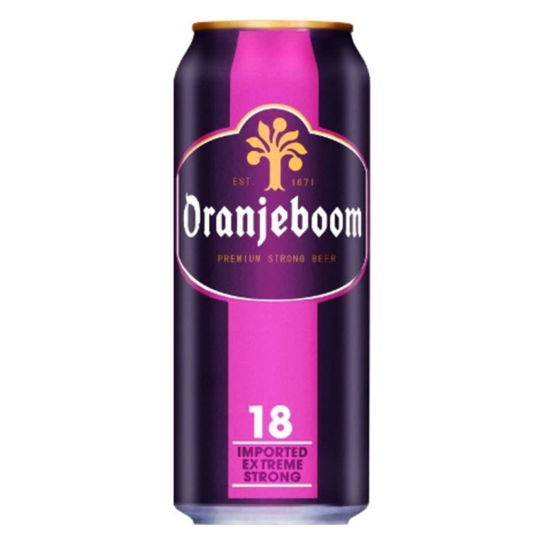 BIA HÀ LAN ORANJEBOOM PREMIUM STRONG 18% - LON 500ML