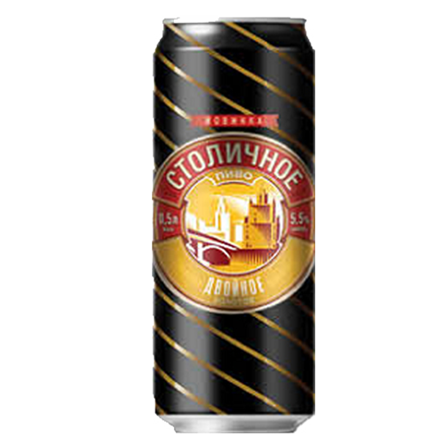 BIA NGA DOUBLE GOLD (TUBO) 5% – LON 500ML