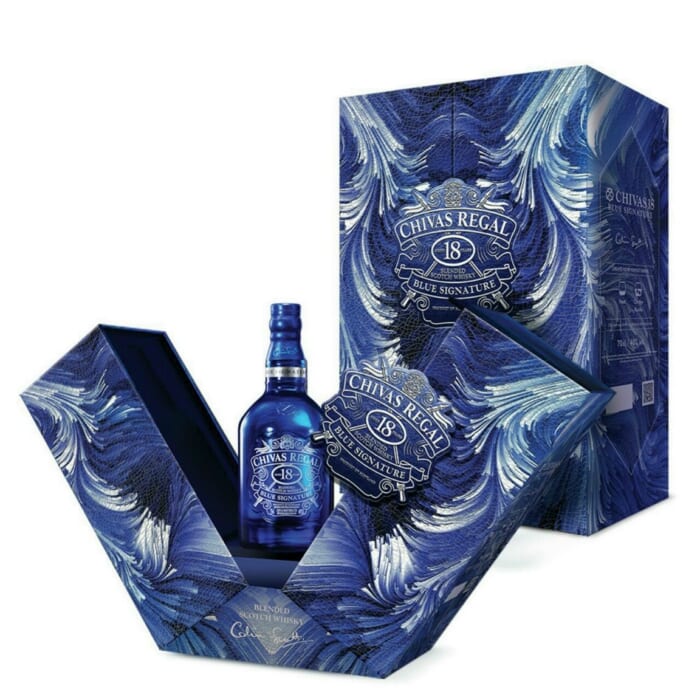 CHIVAS 18 BLUE SIGNATURE HỘP QUÀ TẾT 2022 – RƯỢU CÁT LINH