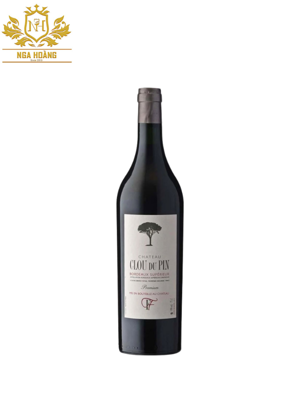 RƯỢU VANG PHÁP CHATEAU CLOU DU PIN BORDEAUX SUPERIEUR PREMIUM