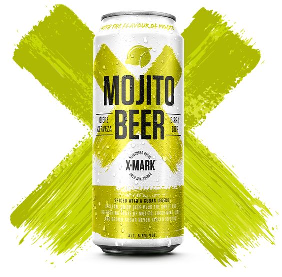 BIA HÀ LAN MOJITO X MARK 5,9% - LON 500ML