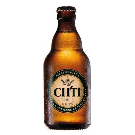 BIA PHÁP CH'TI BLONDE TRIPLE 8,3% - CHAI THỦY TINH 330ML