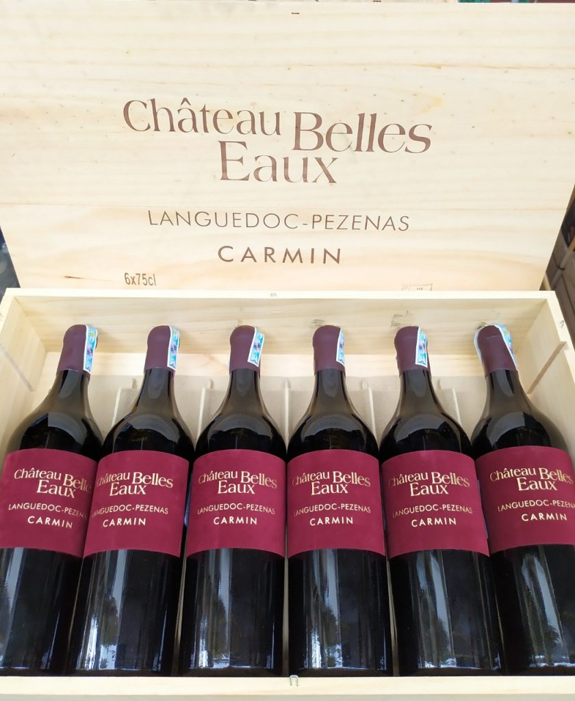 Vang Carmin Chateau Belles Eaux