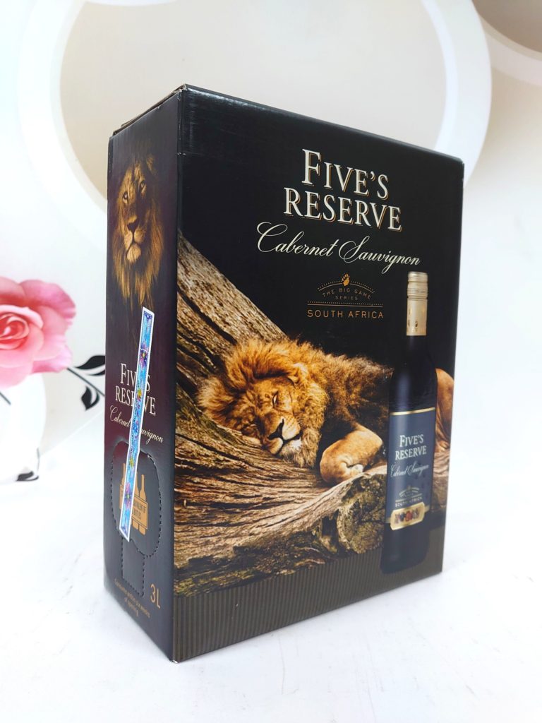 VANG BỊCH FIVE'S RESERVE NAM PHI 3 LÍT