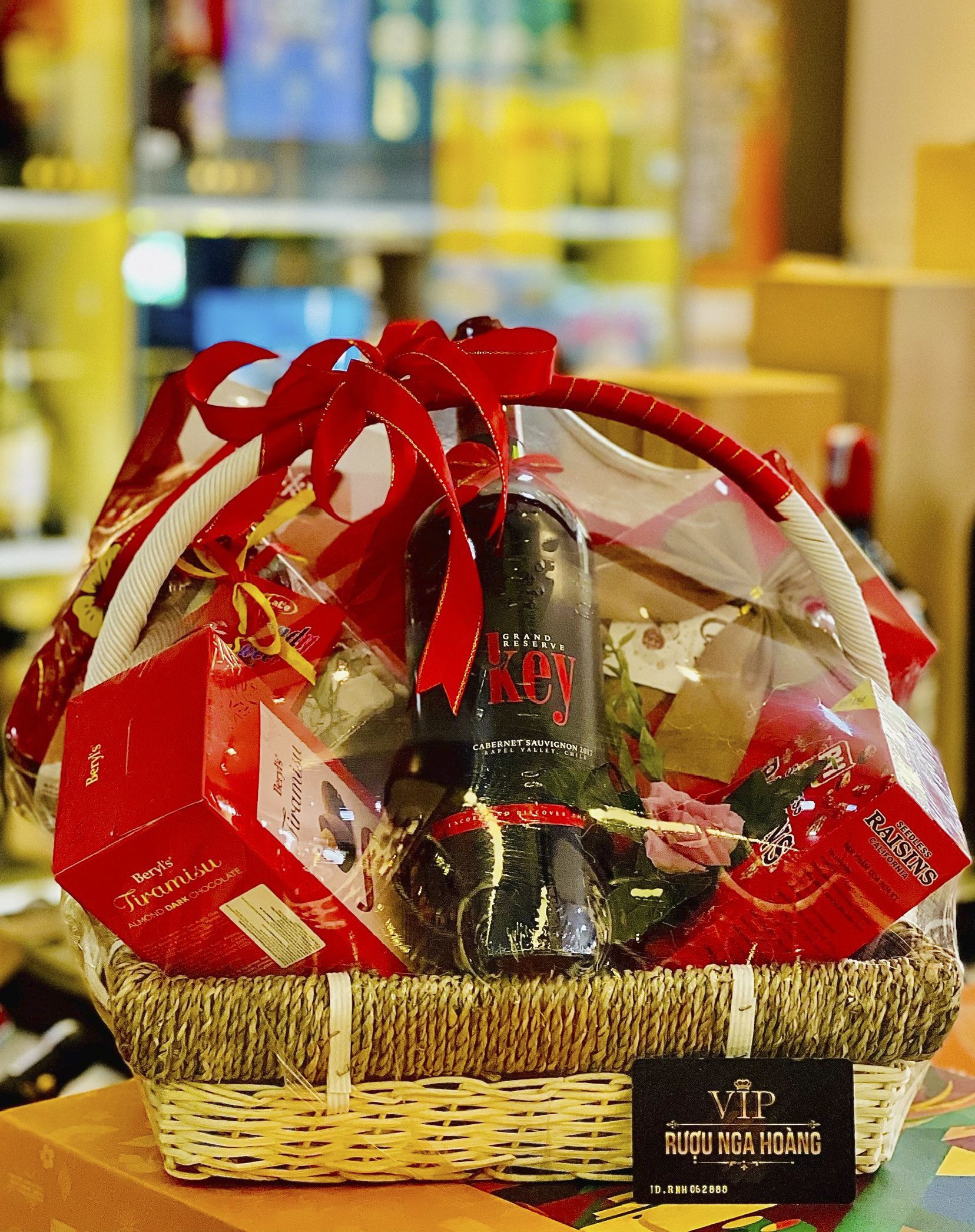 GIỎ QUÀ TẾT 2025 - KEY GRAN ĐỎ
