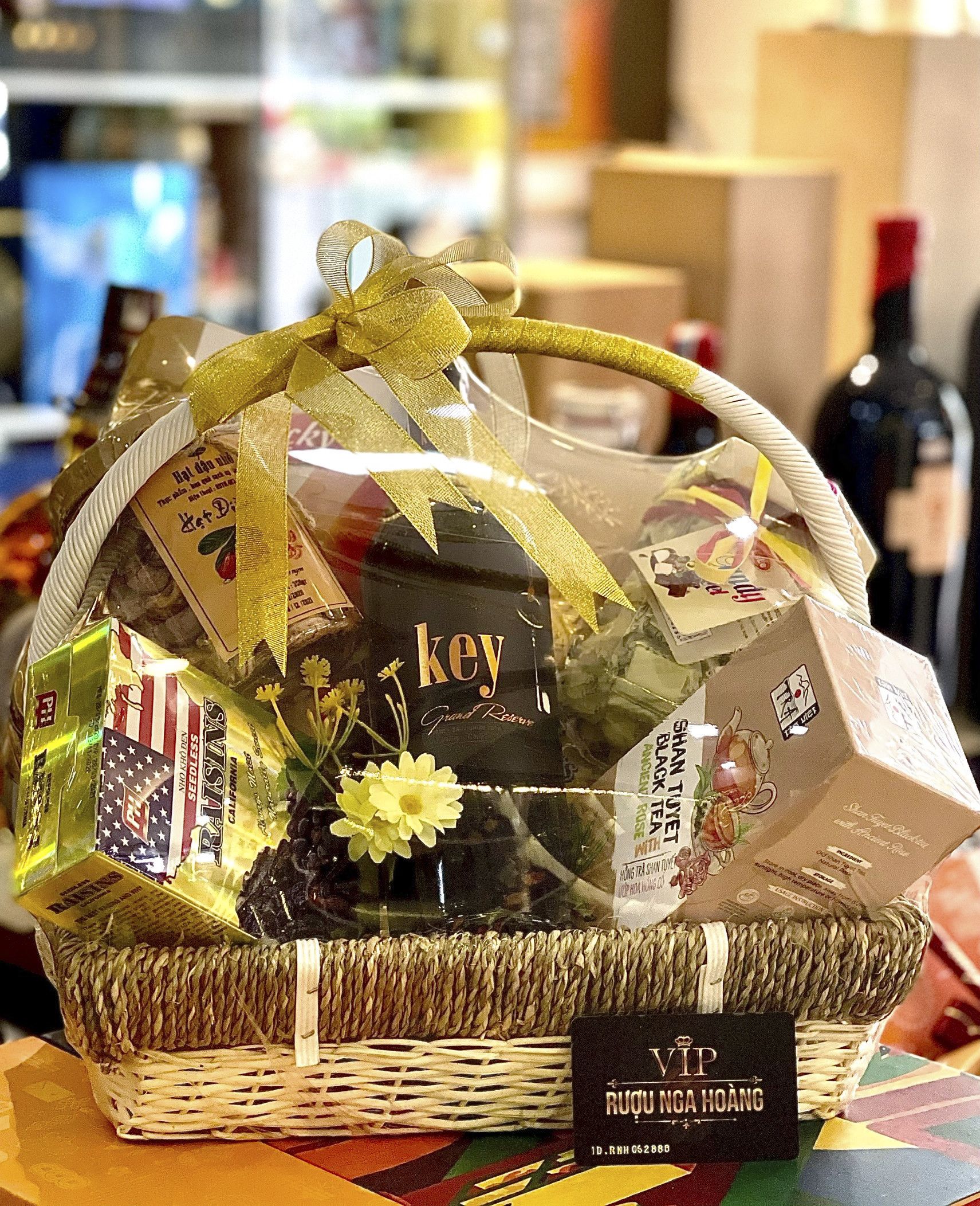 GIỎ QUÀ TẾT 2025 - KEY GRAN VÀNG