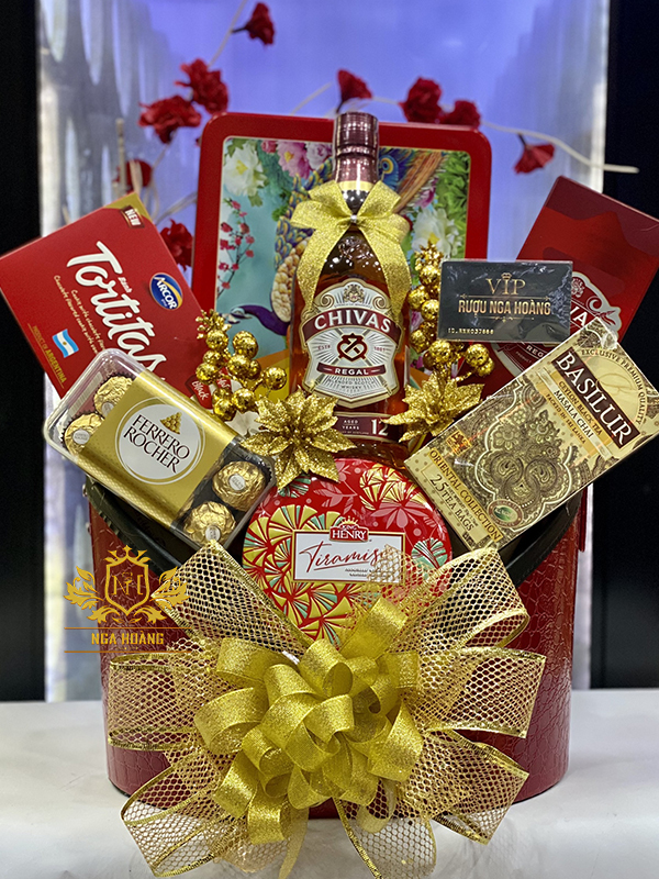 GIỎ QUÀ TẾT - NGA HOÀNG - SET 08