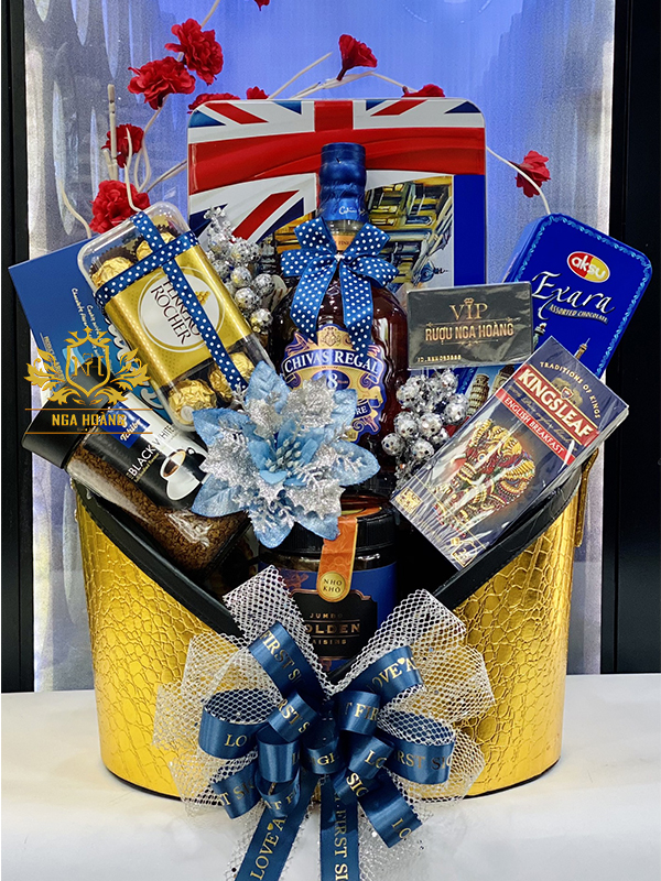 GIỎ QUÀ TẾT - NGA HOÀNG - SET 09