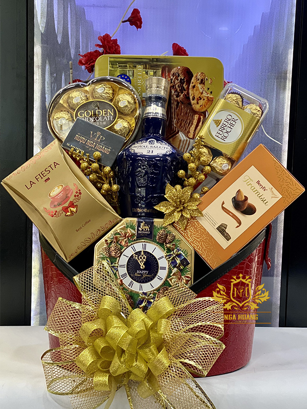 GIỎ QUÀ TẾT - NGA HOÀNG - SET 10