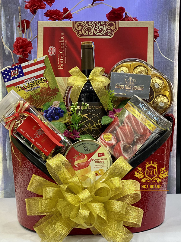 GIỎ QUÀ TẾT - NGA HOÀNG - SET 07