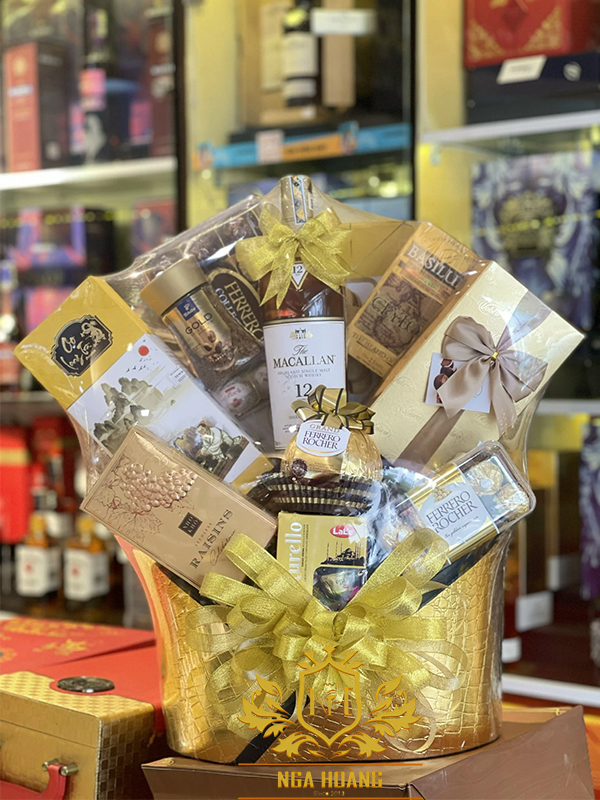 GIỎ QUÀ TẾT 2025 - NGA HOÀNG - SET 32