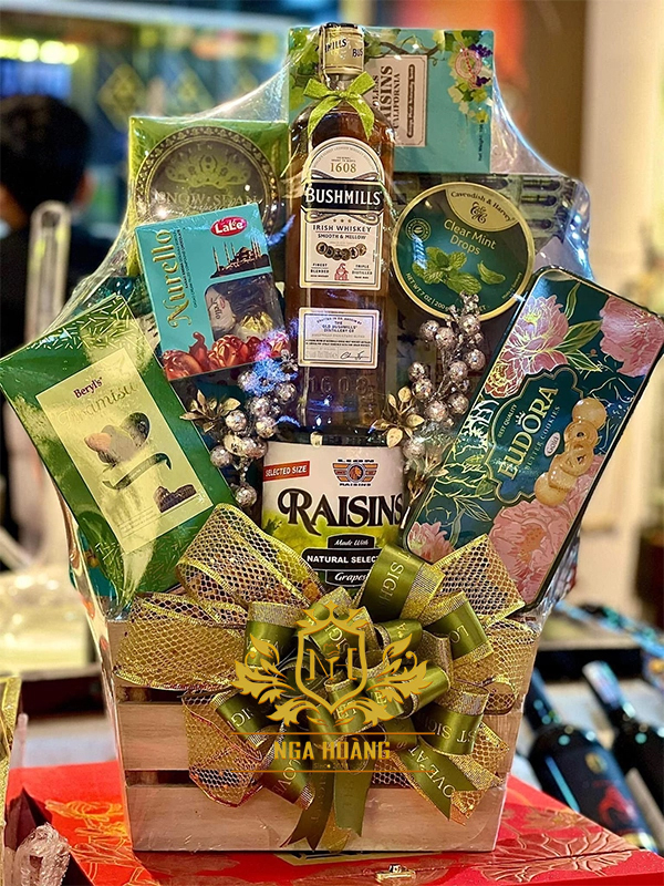 GIỎ QUÀ TẾT 2025 - NGA HOÀNG - SET 20