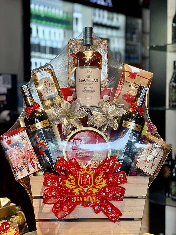 GIỎ QUÀ TẾT 2025 - NGA HOÀNG - SET 14