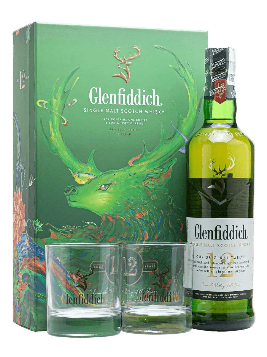 GLENFIDDICH 12 - HỘP QUÀ TẾT 2025
